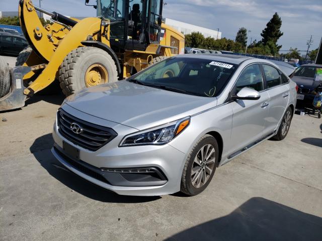 Photo 1 VIN: 5NPE34AF0HH537716 - HYUNDAI SONATA SPO 