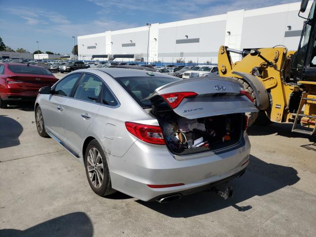 Photo 2 VIN: 5NPE34AF0HH537716 - HYUNDAI SONATA SPO 