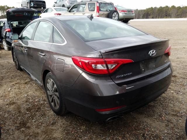 Photo 2 VIN: 5NPE34AF0HH549655 - HYUNDAI SONATA 