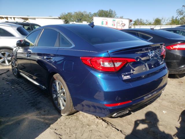 Photo 2 VIN: 5NPE34AF0HH573129 - HYUNDAI SONATA 