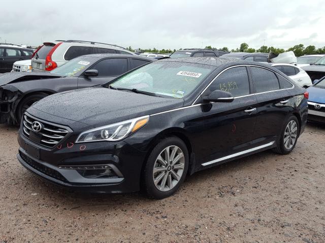 Photo 1 VIN: 5NPE34AF0HH582784 - HYUNDAI SONATA SPO 