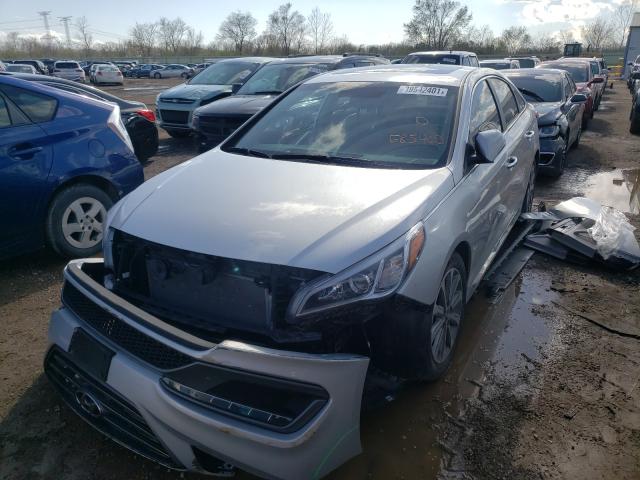 Photo 1 VIN: 5NPE34AF0HH585460 - HYUNDAI SONATA 