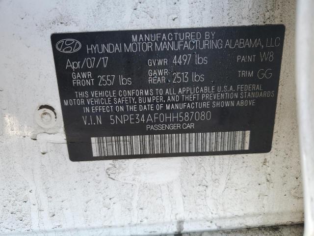 Photo 12 VIN: 5NPE34AF0HH587080 - HYUNDAI SONATA SPO 