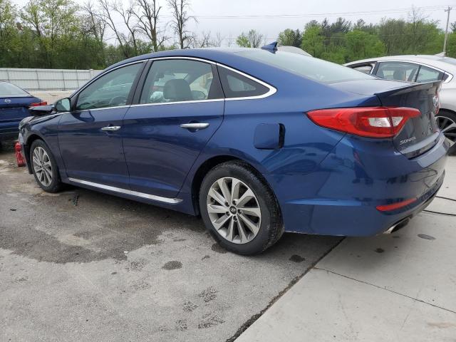 Photo 1 VIN: 5NPE34AF0HH591257 - HYUNDAI SONATA 