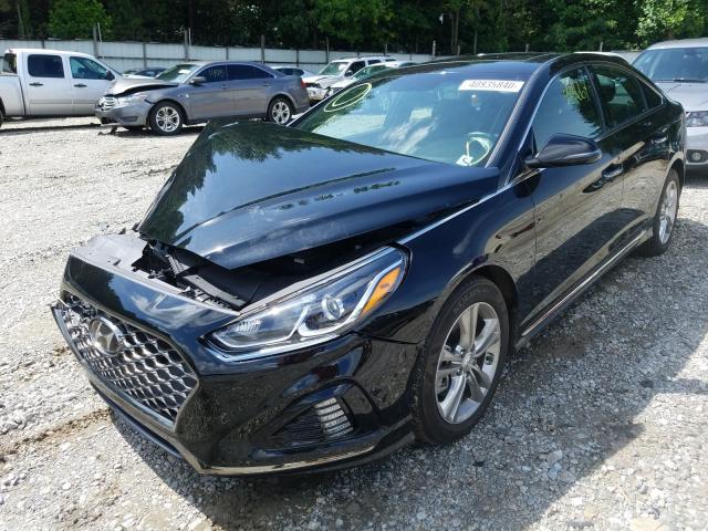 Photo 1 VIN: 5NPE34AF0JH619161 - HYUNDAI SONATA SPO 