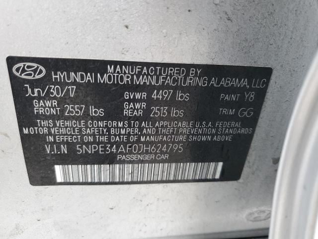 Photo 12 VIN: 5NPE34AF0JH624795 - HYUNDAI SONATA 