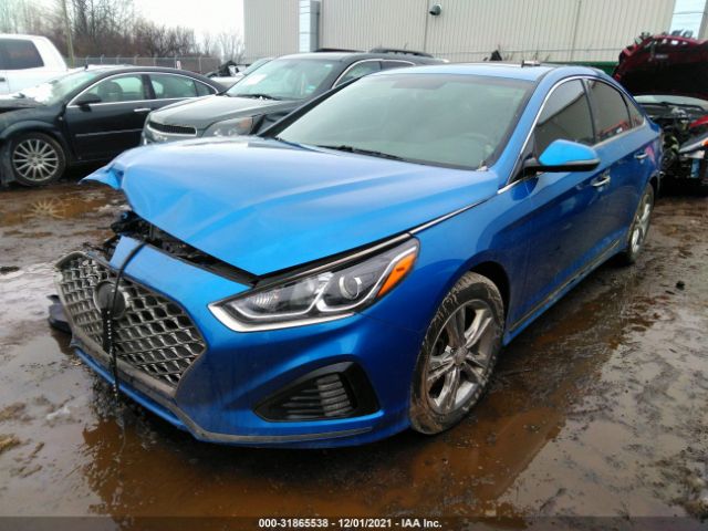 Photo 1 VIN: 5NPE34AF0JH653679 - HYUNDAI SONATA 