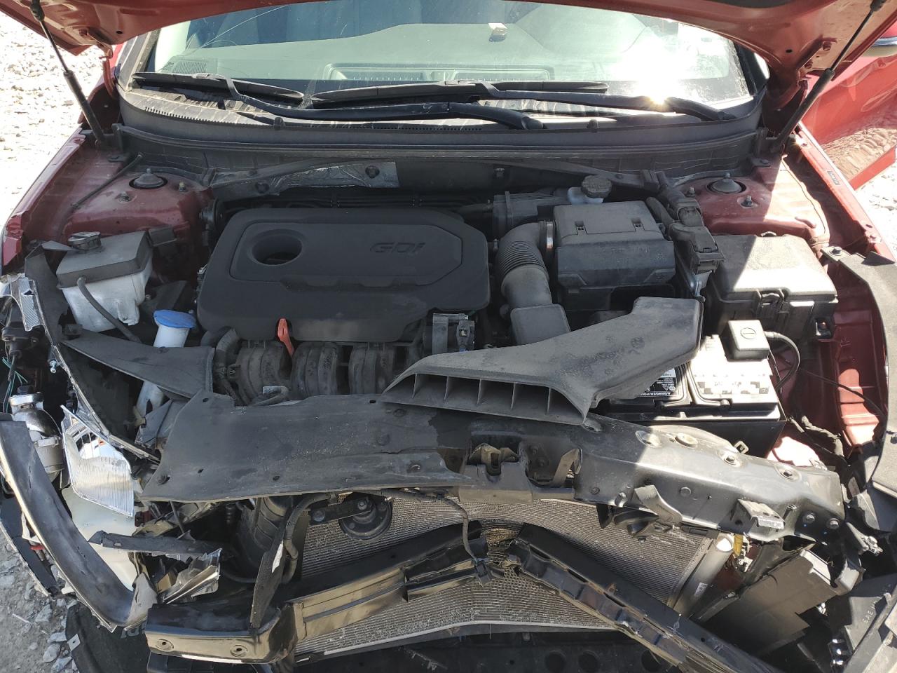 Photo 10 VIN: 5NPE34AF0JH657943 - HYUNDAI SONATA 