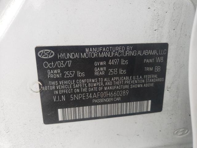 Photo 9 VIN: 5NPE34AF0JH660289 - HYUNDAI SONATA SPO 