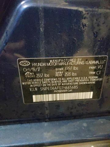 Photo 9 VIN: 5NPE34AF0JH665685 - HYUNDAI SONATA SPO 