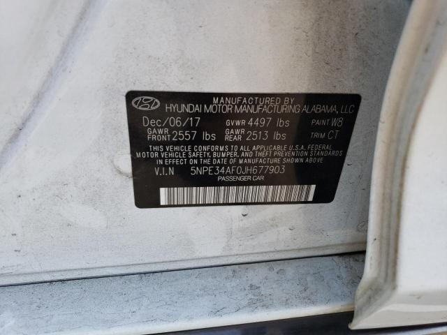 Photo 9 VIN: 5NPE34AF0JH677903 - HYUNDAI SONATA SPO 