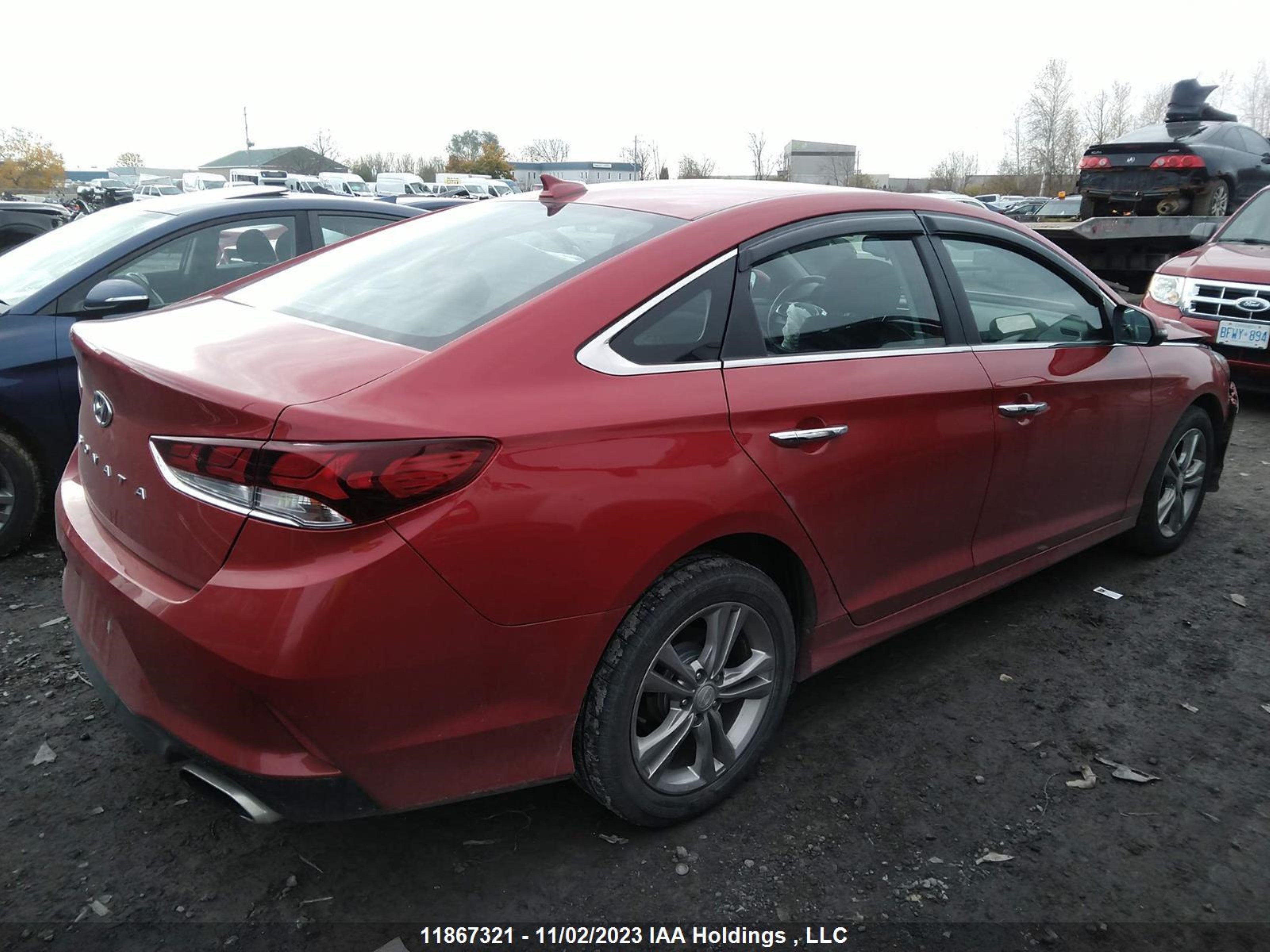 Photo 3 VIN: 5NPE34AF0JH690697 - HYUNDAI SONATA 