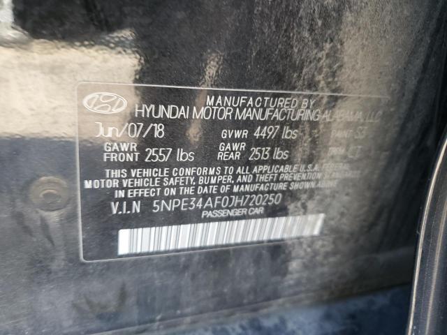 Photo 11 VIN: 5NPE34AF0JH720250 - HYUNDAI SONATA 