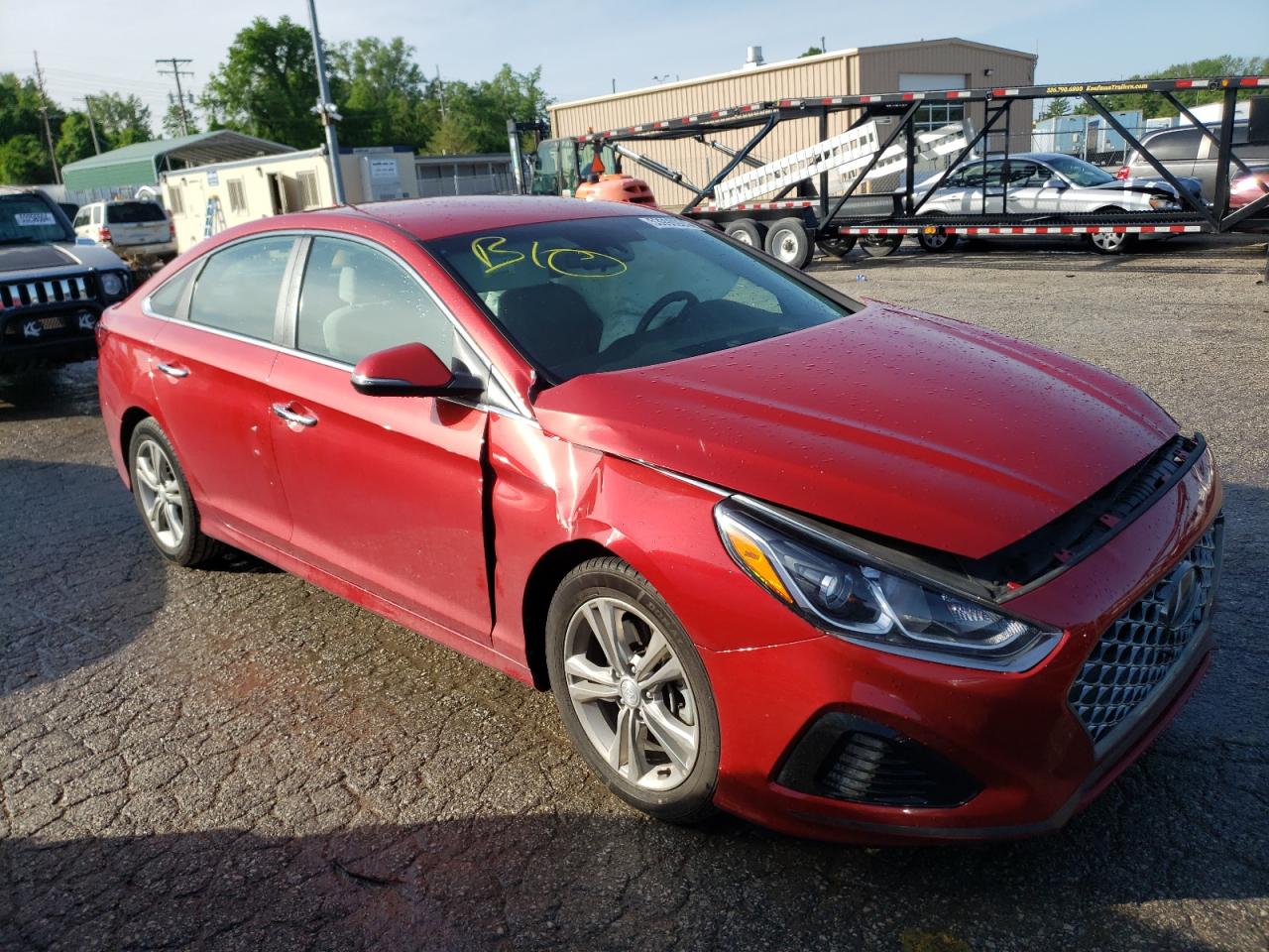 Photo 3 VIN: 5NPE34AF0KH763729 - HYUNDAI SONATA 