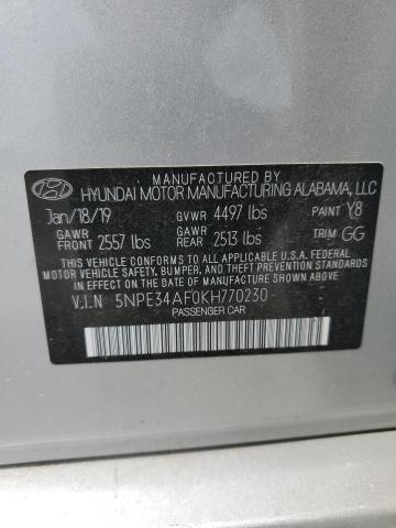 Photo 12 VIN: 5NPE34AF0KH770230 - HYUNDAI SONATA 