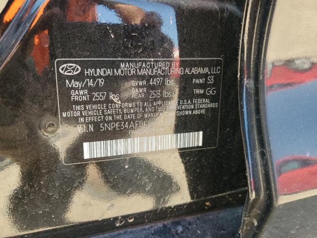 Photo 12 VIN: 5NPE34AF0KH796228 - HYUNDAI SONATA 