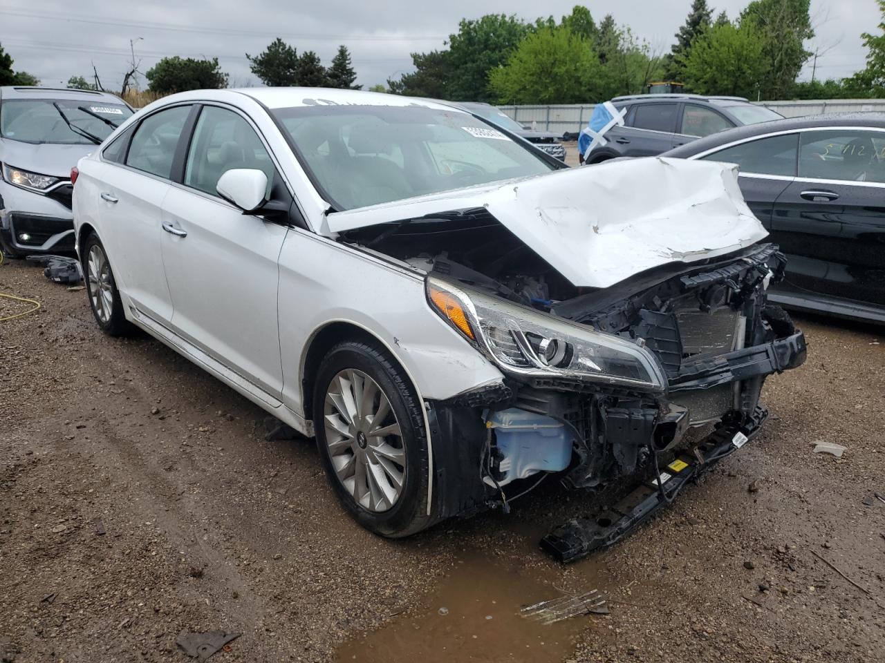 Photo 3 VIN: 5NPE34AF1FH016887 - HYUNDAI SONATA 