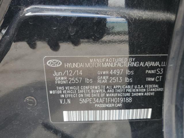 Photo 12 VIN: 5NPE34AF1FH019188 - HYUNDAI SONATA SPO 