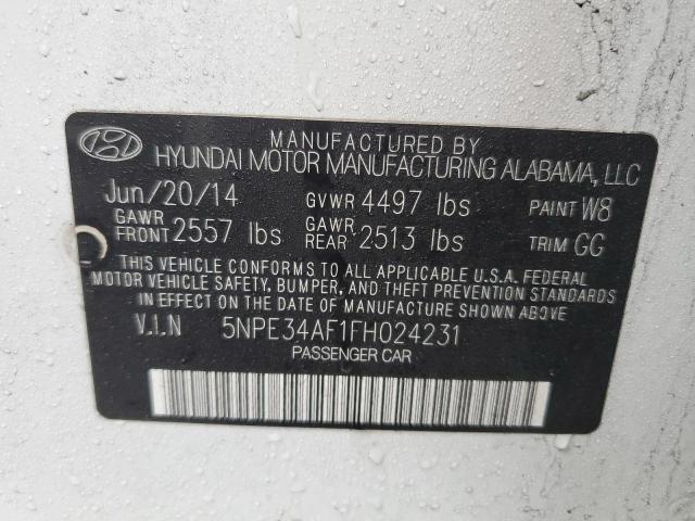 Photo 11 VIN: 5NPE34AF1FH024231 - HYUNDAI SONATA SPO 