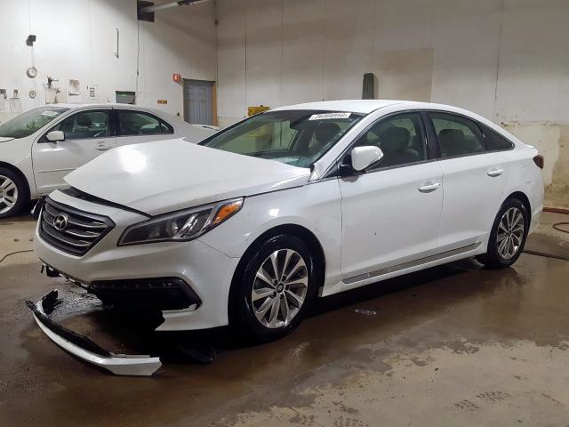 Photo 1 VIN: 5NPE34AF1FH027615 - HYUNDAI SONATA 