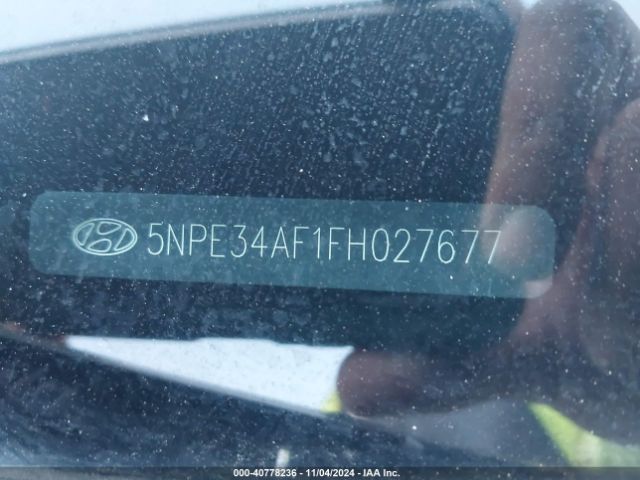 Photo 8 VIN: 5NPE34AF1FH027677 - HYUNDAI SONATA 