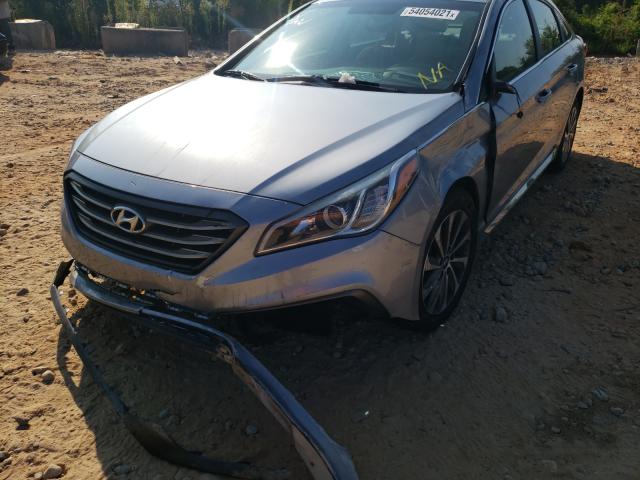 Photo 8 VIN: 5NPE34AF1FH028120 - HYUNDAI SONATA SPO 