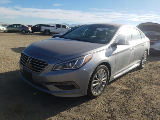 Photo 1 VIN: 5NPE34AF1FH028764 - HYUNDAI SONATA SPO 