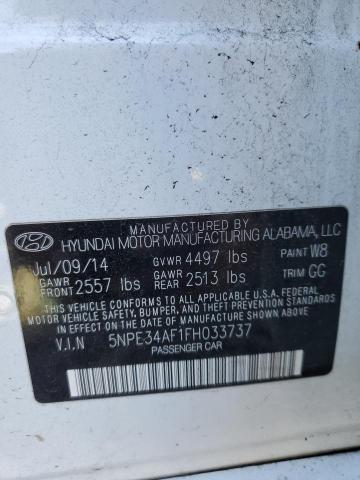 Photo 9 VIN: 5NPE34AF1FH033737 - HYUNDAI SONATA SPO 