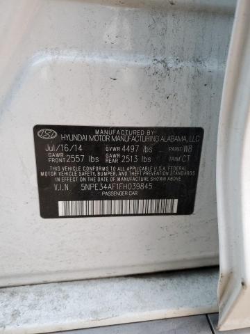 Photo 11 VIN: 5NPE34AF1FH039845 - HYUNDAI SONATA SPO 