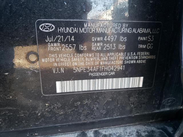 Photo 11 VIN: 5NPE34AF1FH042941 - HYUNDAI SONATA 