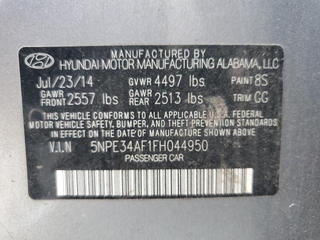 Photo 12 VIN: 5NPE34AF1FH044950 - HYUNDAI SONATA SPO 