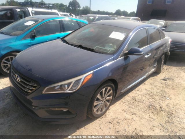 Photo 1 VIN: 5NPE34AF1FH044978 - HYUNDAI SONATA 