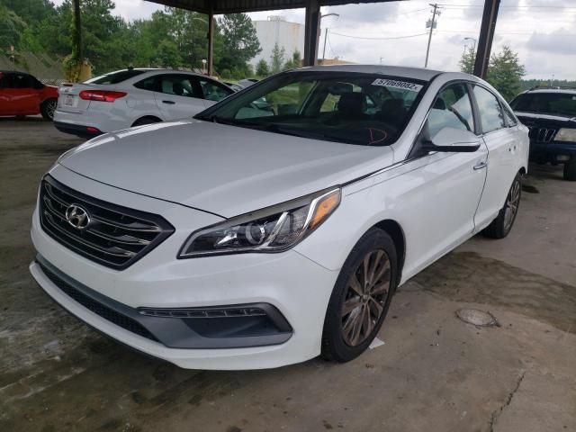 Photo 1 VIN: 5NPE34AF1FH046407 - HYUNDAI SONATA SPO 