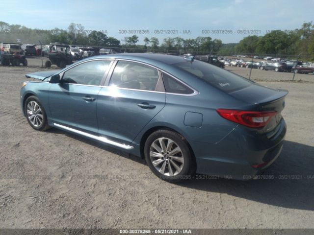 Photo 2 VIN: 5NPE34AF1FH049548 - HYUNDAI SONATA 