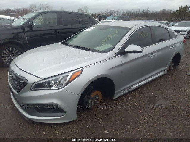 Photo 1 VIN: 5NPE34AF1FH051686 - HYUNDAI SONATA 