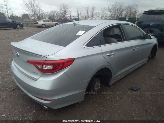 Photo 3 VIN: 5NPE34AF1FH051686 - HYUNDAI SONATA 