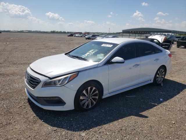 Photo 1 VIN: 5NPE34AF1FH054068 - HYUNDAI SONATA SPO 