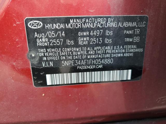 Photo 11 VIN: 5NPE34AF1FH054880 - HYUNDAI SONATA SPO 