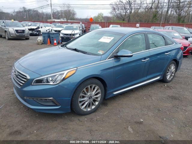 Photo 1 VIN: 5NPE34AF1FH061280 - HYUNDAI SONATA 