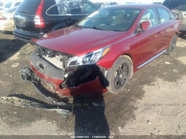 Photo 1 VIN: 5NPE34AF1FH082050 - HYUNDAI SONATA 