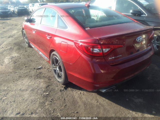 Photo 2 VIN: 5NPE34AF1FH082050 - HYUNDAI SONATA 