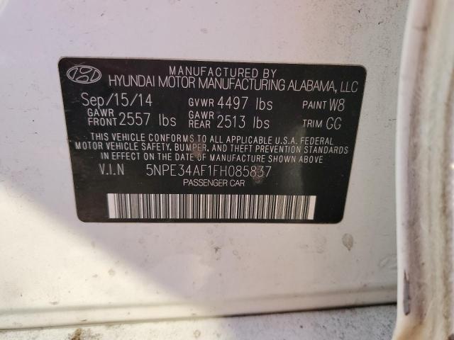 Photo 11 VIN: 5NPE34AF1FH085837 - HYUNDAI SONATA 