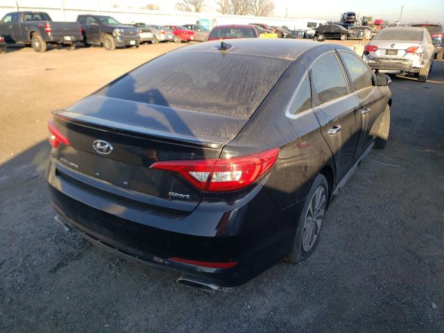 Photo 3 VIN: 5NPE34AF1FH091556 - HYUNDAI SONATA SPO 