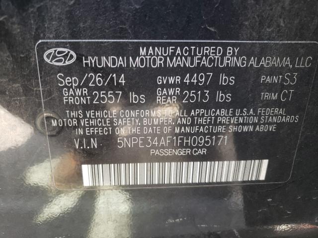 Photo 9 VIN: 5NPE34AF1FH095171 - HYUNDAI SONATA SPO 