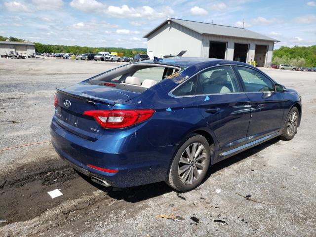 Photo 3 VIN: 5NPE34AF1FH099222 - HYUNDAI SONATA SPO 