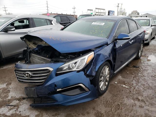 Photo 1 VIN: 5NPE34AF1FH099253 - HYUNDAI SONATA SPO 