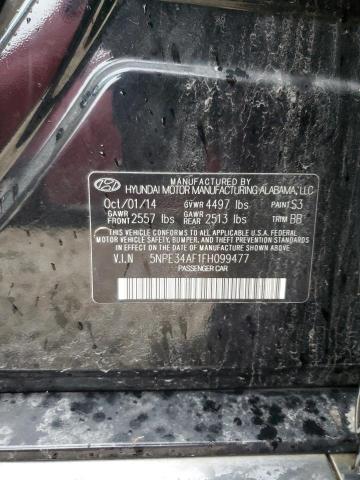 Photo 11 VIN: 5NPE34AF1FH099477 - HYUNDAI SONATA SPO 