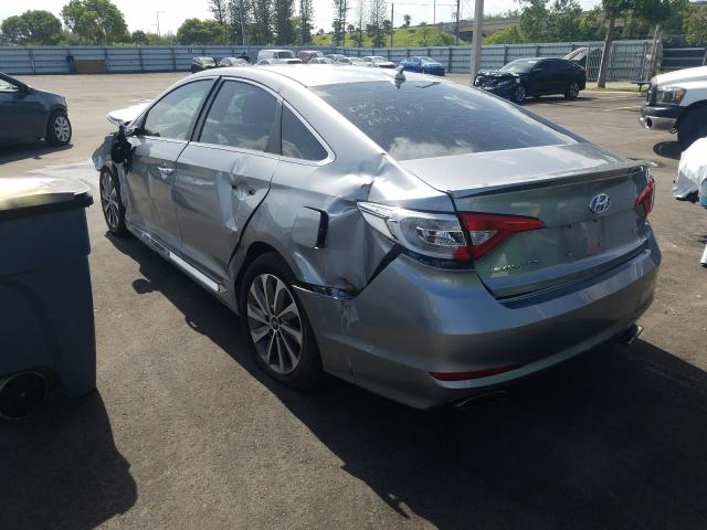 Photo 2 VIN: 5NPE34AF1FH099947 - HYUNDAI SONATA SPO 