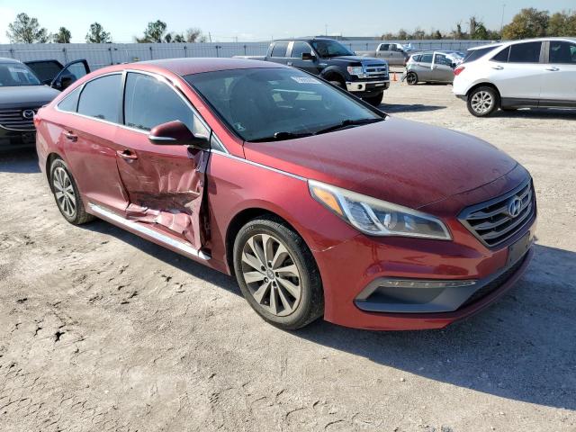 Photo 3 VIN: 5NPE34AF1FH100076 - HYUNDAI SONATA SPO 