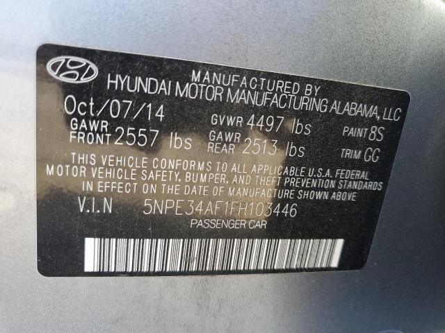 Photo 11 VIN: 5NPE34AF1FH103446 - HYUNDAI SONATA 